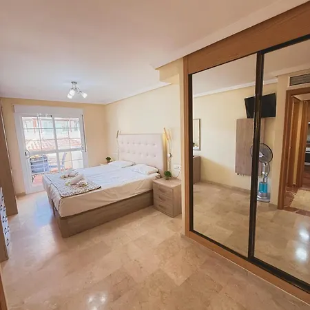 Apartmán Large With Sea Views & Terrace Benalmádena